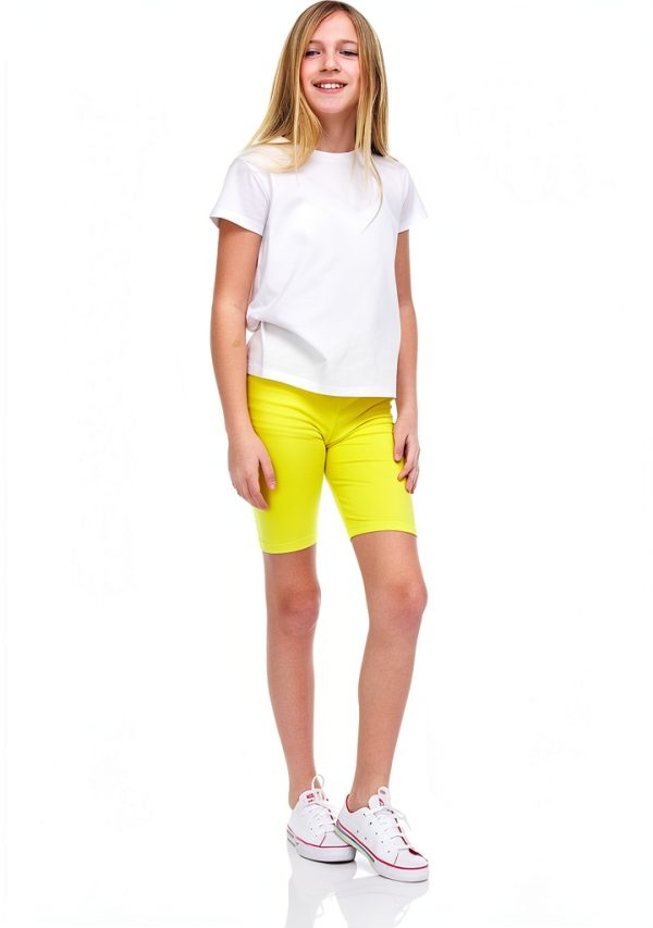 Pink Angel Girls Biker Shorts Set-1