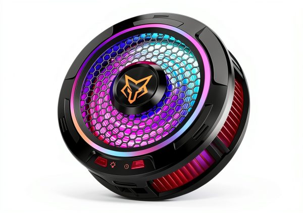 iPad Cooler rinsfox Alloy RGB Cooling Fan X9 Pro-0