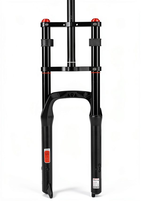 Bucklos 26inch Aluminum Fat Tire MTB Air Suspension Fork-0