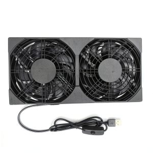 USB Cooling Fan AuyiHomu Dual 1500RPM Low Noise-0