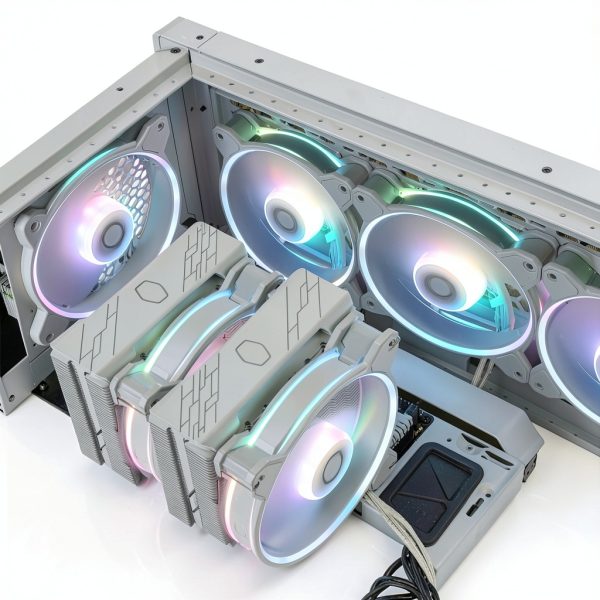 Cooler Master MF140 Halo2 White Laptop Fan-8
