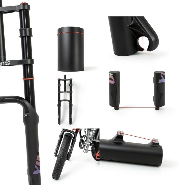 BUCKLOS Fat Tire Bike Suspension Fork-1