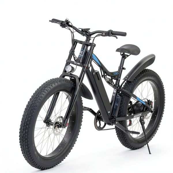 Bucklos 26inch Aluminum Fat Tire MTB Air Suspension Fork-5
