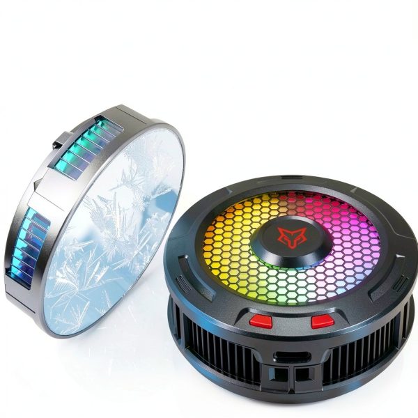 iPad Cooler rinsfox Alloy RGB Cooling Fan X9 Pro-2