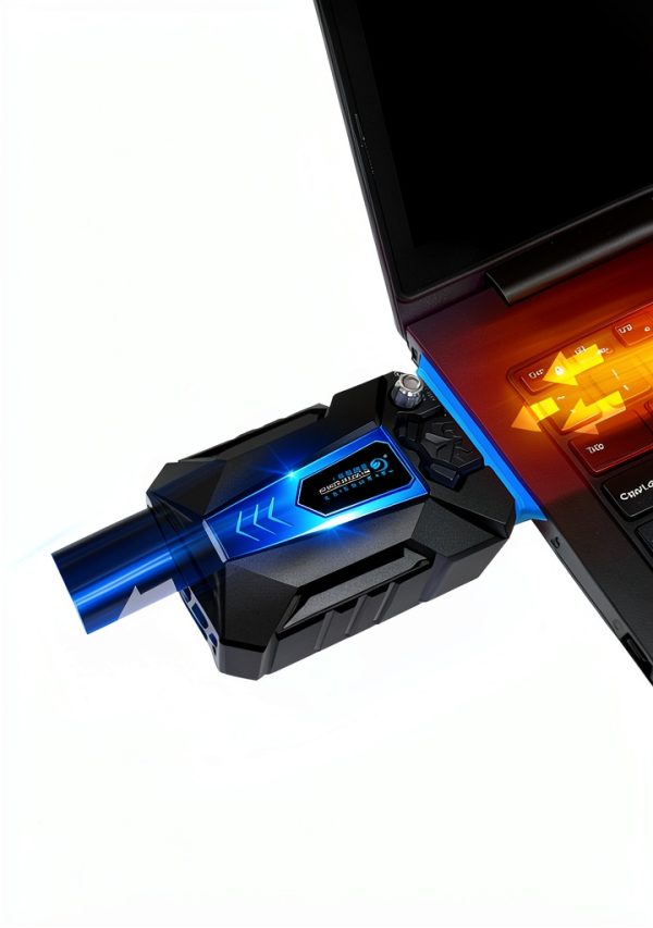 ERYUE Laptop External Cooling Fan-7