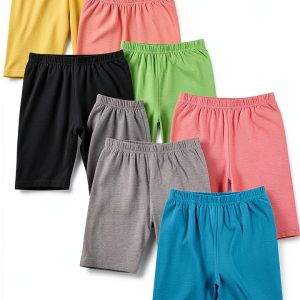 Pink Angel Girls Biker Shorts Set-0