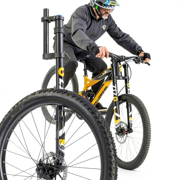 Exceedhub Double Crown MTB Air Suspension Fork-4