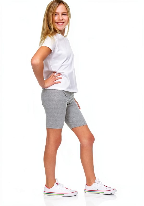 Pink Angel Girls Biker Shorts Set-3