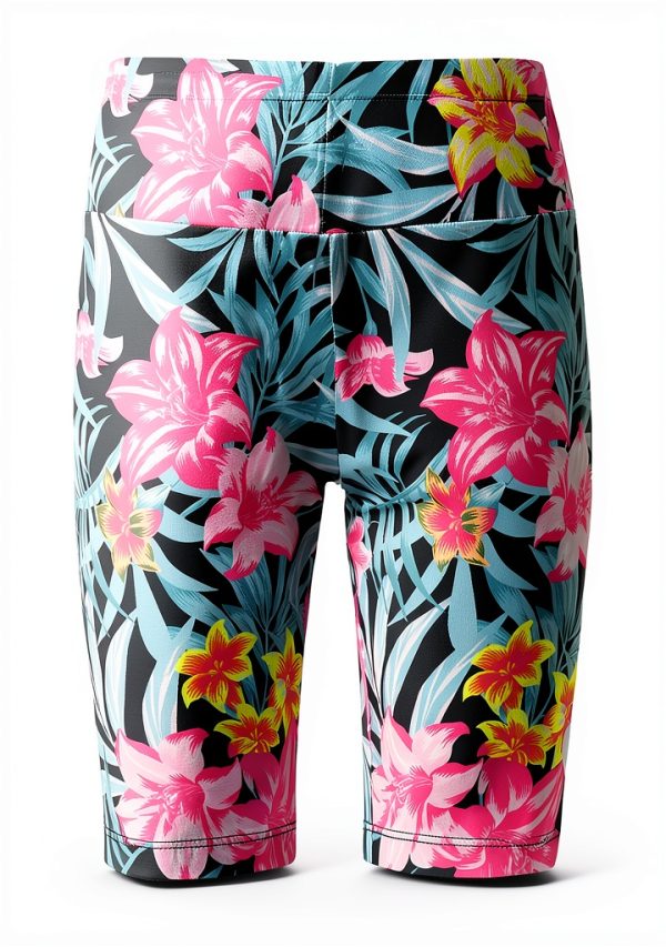 Hurley Kids Printed Bike Shorts Cycling-0