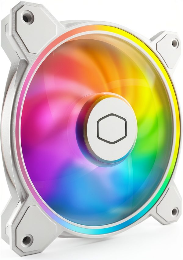 Cooler Master MF140 Halo2 White Laptop Fan-0