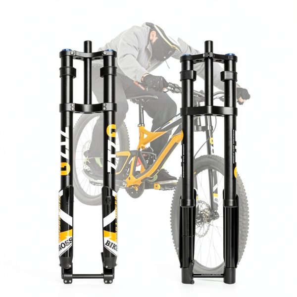Exceedhub Double Crown MTB Air Suspension Fork-2