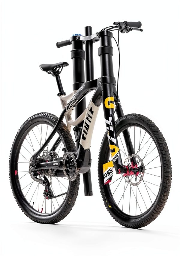 Exceedhub Double Crown MTB Air Suspension Fork-7