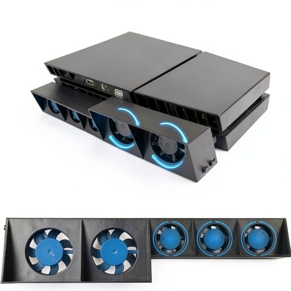 CurcKua Laptop Cooling Fan 5 Turbo USB Portable-3