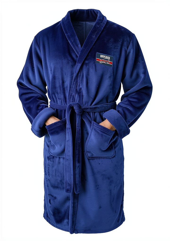 Silk Touch Bath Robe displayed on a cozy armchair