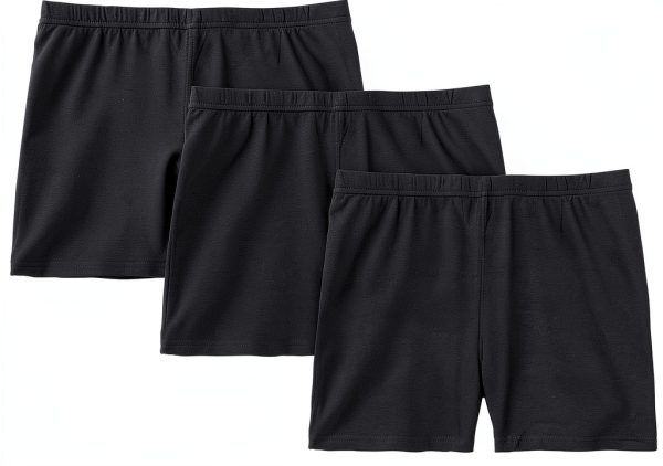 Girls Biker Shorts KiddieFit Cotton Stretch-0