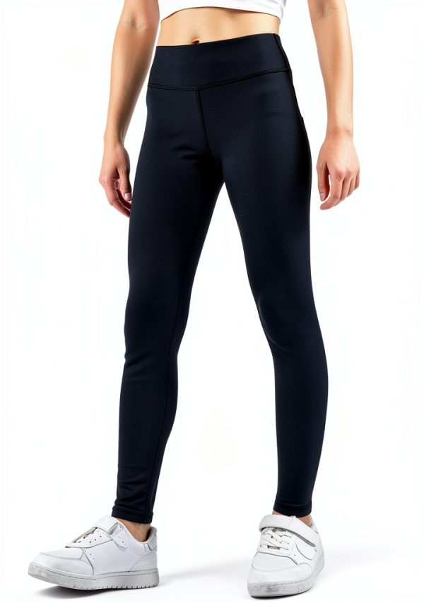 Girls Cycling Leggings KidFit High Waist-0