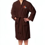 Cleveland Browns Bathrobe by Northwest Group Model 349 Silk Touch-0