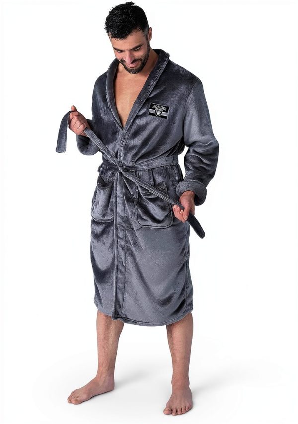 Silk Touch Bath Robe by Northwest XL with Sports Embroidery-1