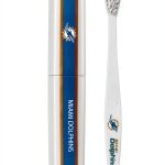 NFL Toothbrush with Soft Bristles and Rubber Gum Massagers by Siskiyou-0