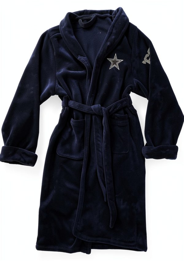 NFL Retro Bathrobe by The Northwest Group Silk Touch Belt with Pockets-1