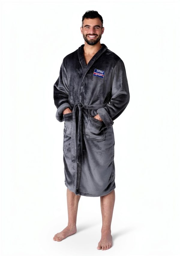 Northwest Silk Touch Bath Robe Large X-Large with Sports Graphic-4