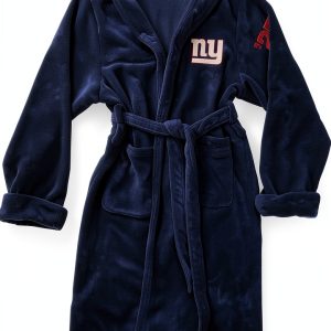 NYR Unisex Sports Fan Bath Towel – Quick Dry Microfiber, Tie Closure-1