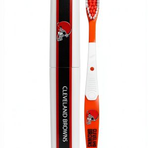 NFL Toothbrush with Soft Bristles & Rubber Gum Massagers Siskiyou-0
