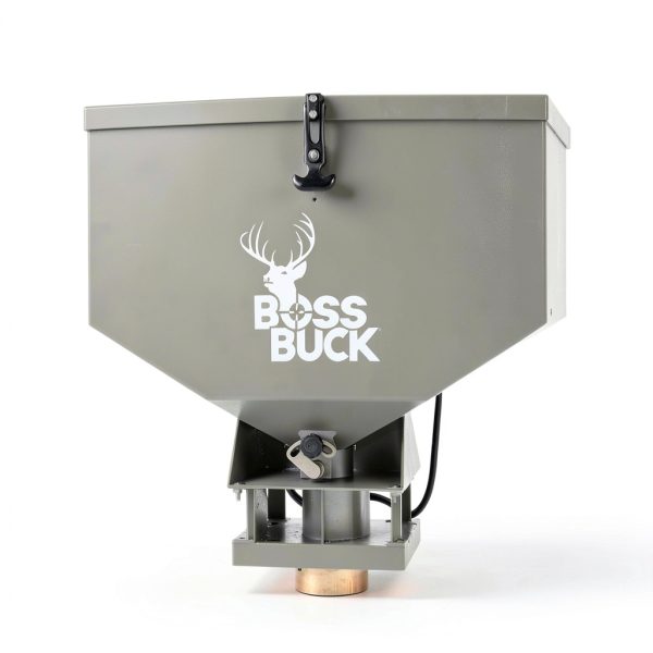 ATV Seeder Spreader by Boss Buck 80 lb Capacity Green Spreaders-6
