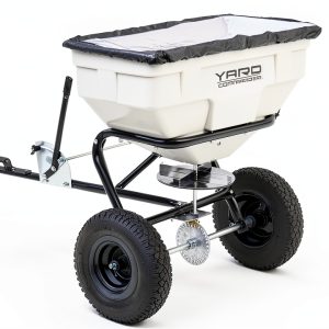 Yard Commander 125 lb Broadcast Spreader with Premium Aluminum Gears-0