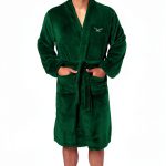Northwest NFL Philadelphia Eagles Bathrobe Silk Touch Unisex Green L-0