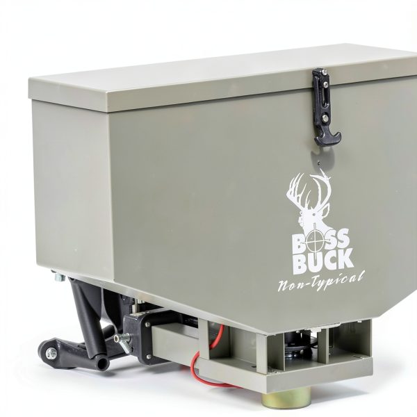 ATV Seeder Spreader by Boss Buck 80 lb Capacity Green Spreaders-5