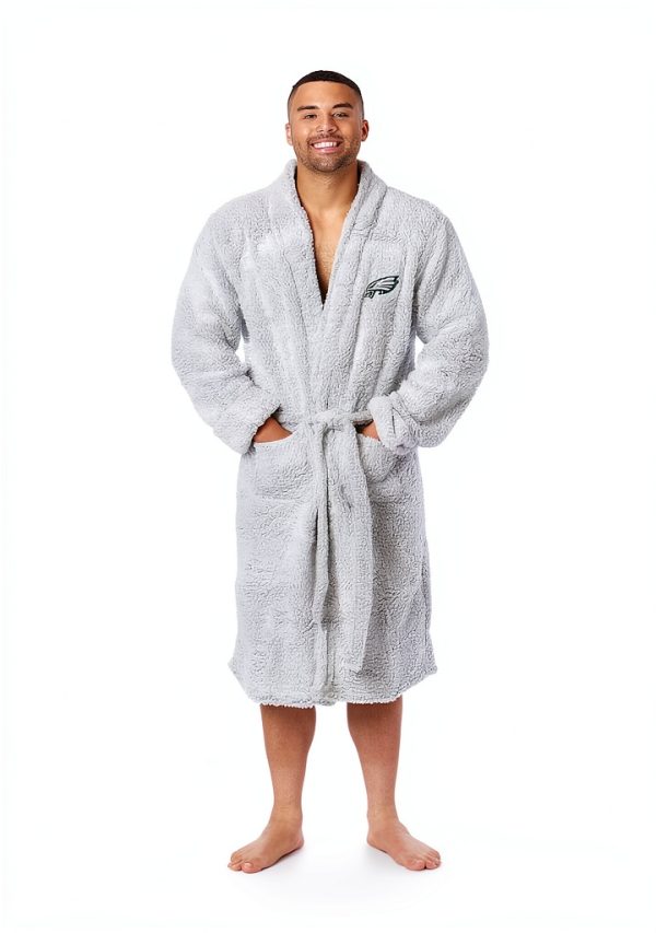 Northwest NFL Sherpa Bath Robe, Small/Medium-4