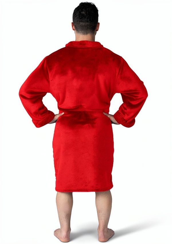 Northwest NFL 49ers Silk Touch Bath Robe Large XL Red-2