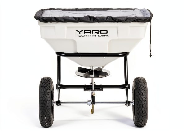 Yard Commander 125 lb Broadcast Spreader with Premium Aluminum Gears-4