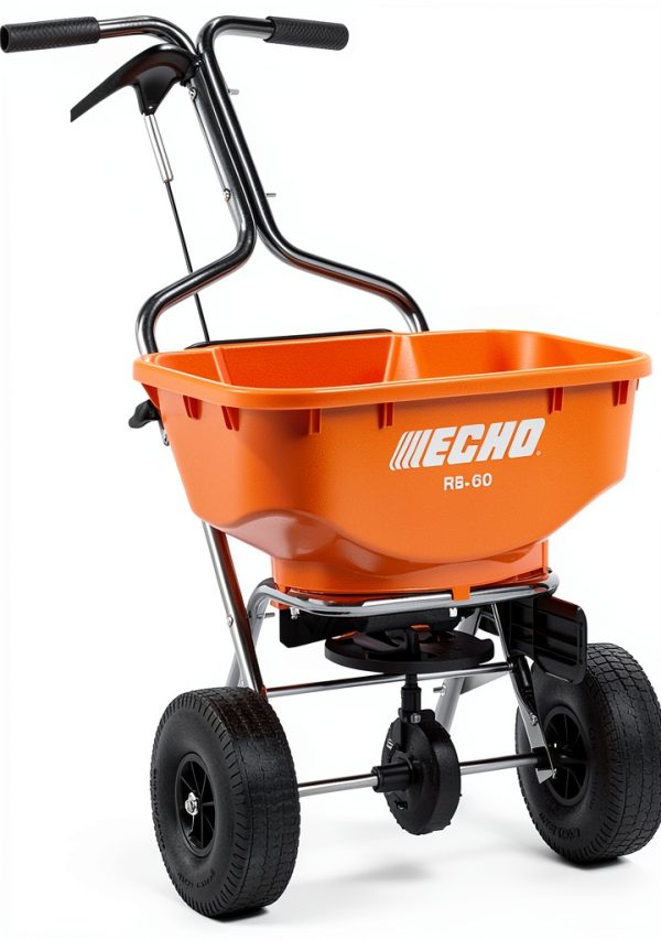 Echo 60 lbs Heavy Duty Spreader RB-60 for Lawn Care Steel Frame-0