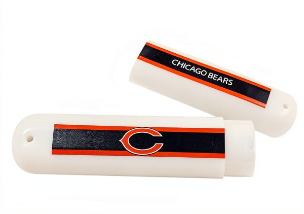 Siskiyou Sports NFL Chicago Bears Unisex Travel Set Toothbrush and Travel Case, White, One Size-3