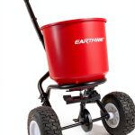 EarthWay 2600A-PLUS Fertilizer Spreader 40lb Red with Pneumatic Tires-0