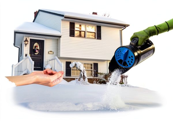 Handheld Spreader Qaobo 3-Setting 2.5L for Fertilizer & Ice Melt-6