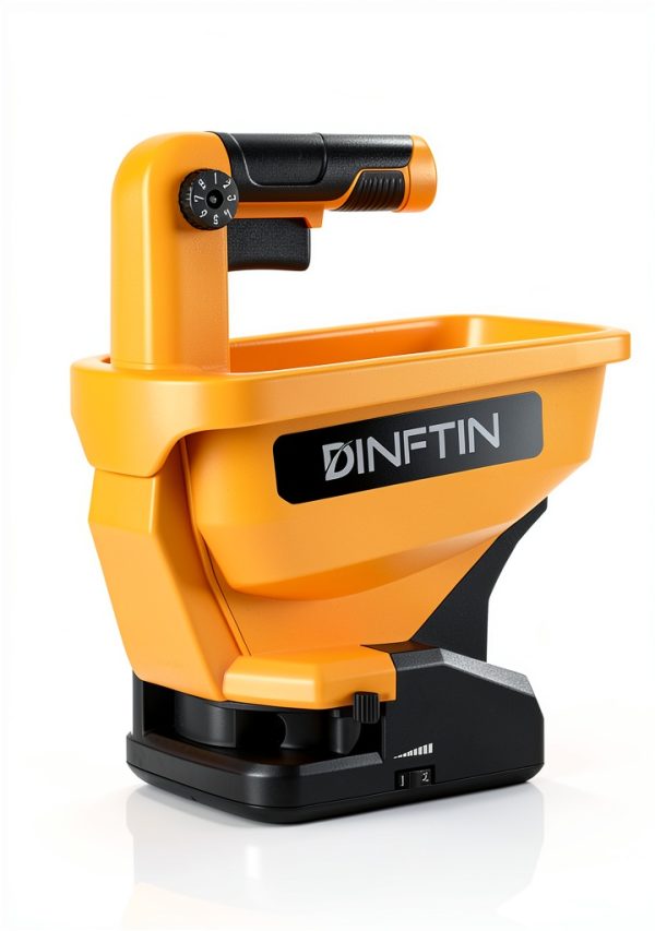 Battery Operated Spreader Compatible for Dewalt 20V/60V Li-ion Battery, Seed Spreader Handheld Available Year-Round, Grass Seeds, Rock Salt and De-icer Out-Doors (Battery not Included)-0