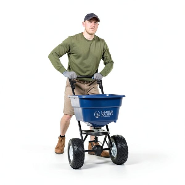 Estate Style Broadcast Spreader by Charles Walters 65lb 35" x 35"-4