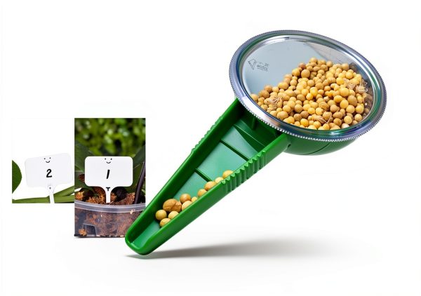 Mini Seed Spreader Set 6 PCS Rongkey Handheld Garden Tool with Dibber-2