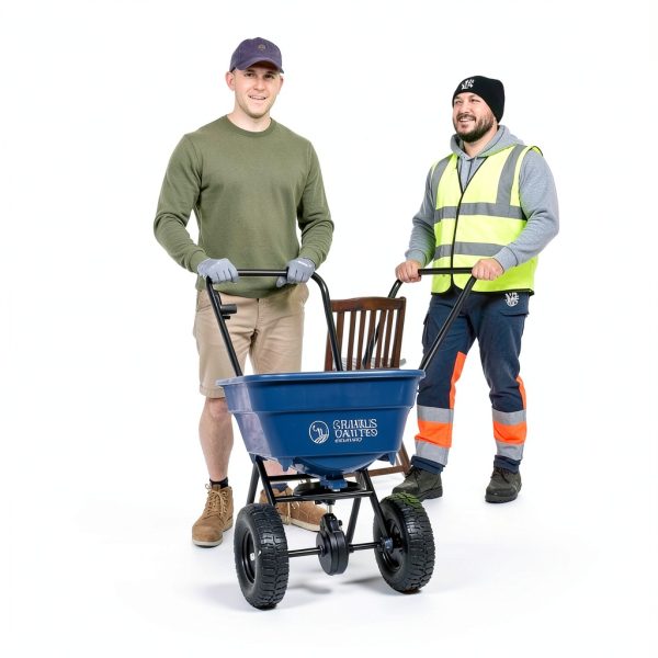 Broadcast Spreader Charles Walters CW1000 65lb Capacity 33x35 Inch-4