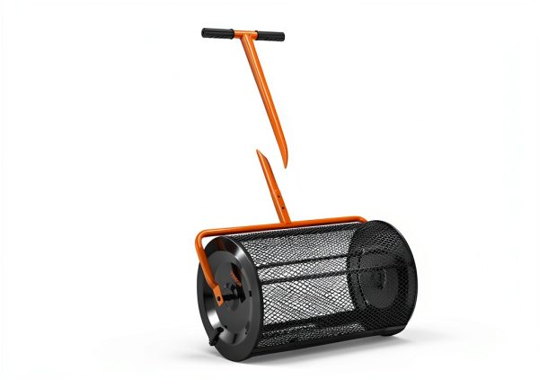 VEVOR Compost Spreader 24" Wide Lawn Spreaders with Adjustable Handle-2