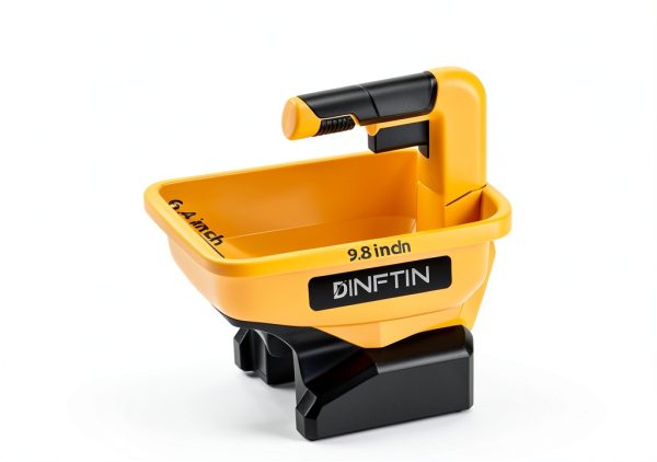 Battery Operated Spreader Compatible for Dewalt 20V/60V Li-ion Battery, Seed Spreader Handheld Available Year-Round, Grass Seeds, Rock Salt and De-icer Out-Doors (Battery not Included)-1