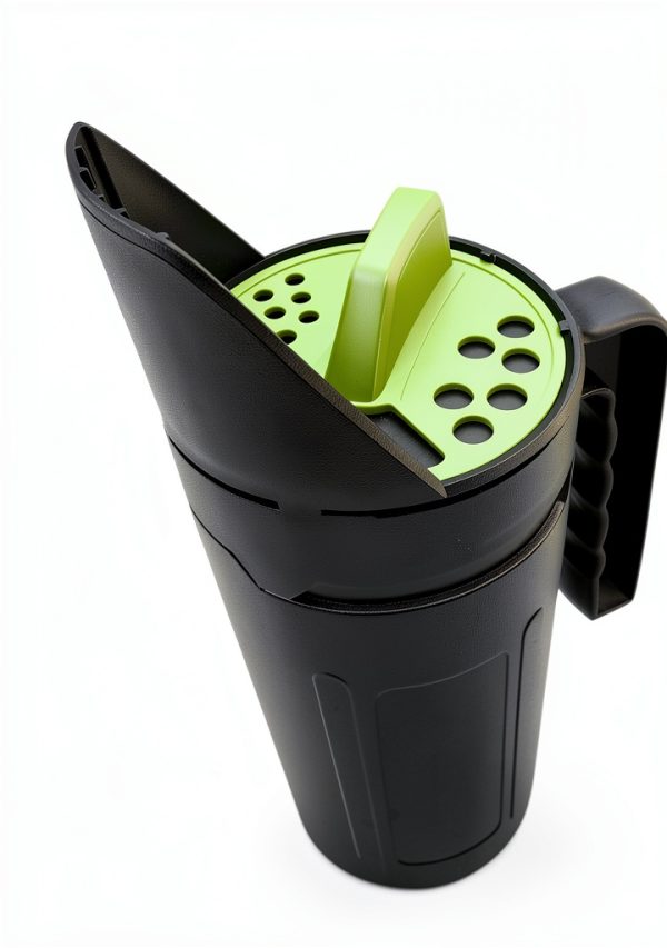 TIPU Hand Spreader Shaker Handheld for Seed Fertilizer Snow Melt 80 Oz-2
