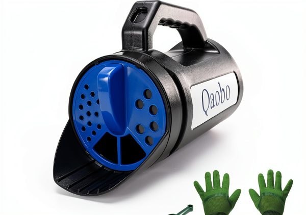Handheld Spreader Qaobo 3-Setting 2.5L for Fertilizer & Ice Melt-0