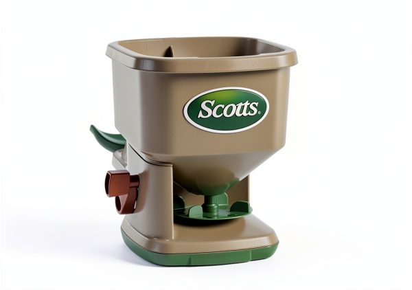 Scotts Whirl Hand-Powered Spreader for Grass Seed, Fertilizer, Salt, Ice Melt, Handheld Spreader Holds up to 1,500 sq. ft. Product-5