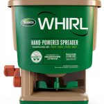 Scotts Whirl Hand-Powered Spreader for Grass Seed, Fertilizer, Salt, Ice Melt, Handheld Spreader Holds up to 1,500 sq. ft. Product-0