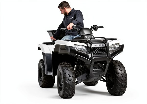 Buyers Products ATVS100 ATV Broadcast Spreader – 100 lb Capacity, Poly Hopper, 12V Motor, Rain Cover Included – Seed, Fertilizer, Salt & Feed Spreader for ATV Accessories-8