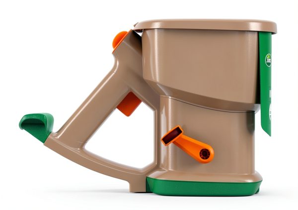 Scotts Whirl Hand-Powered Spreader for Grass Seed, Fertilizer, Salt, Ice Melt, Handheld Spreader Holds up to 1,500 sq. ft. Product-8